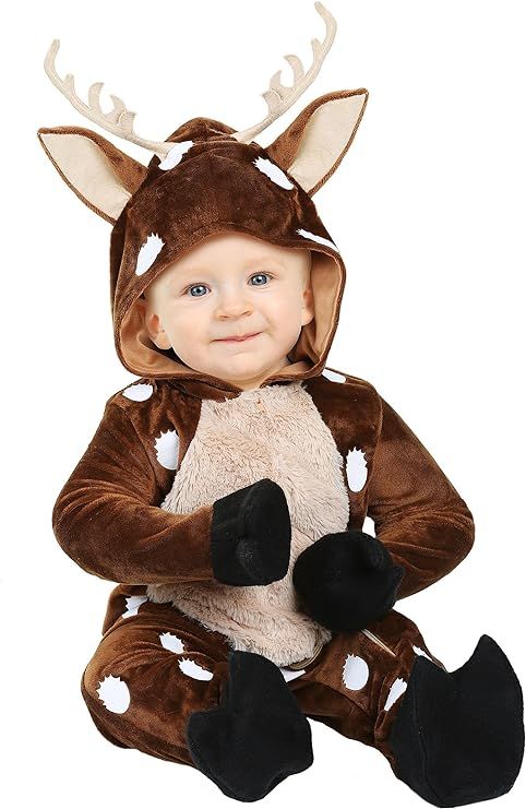 Fawn Baby Deer Costume Infant and Newborn Onesie Outfit | Amazon (US)