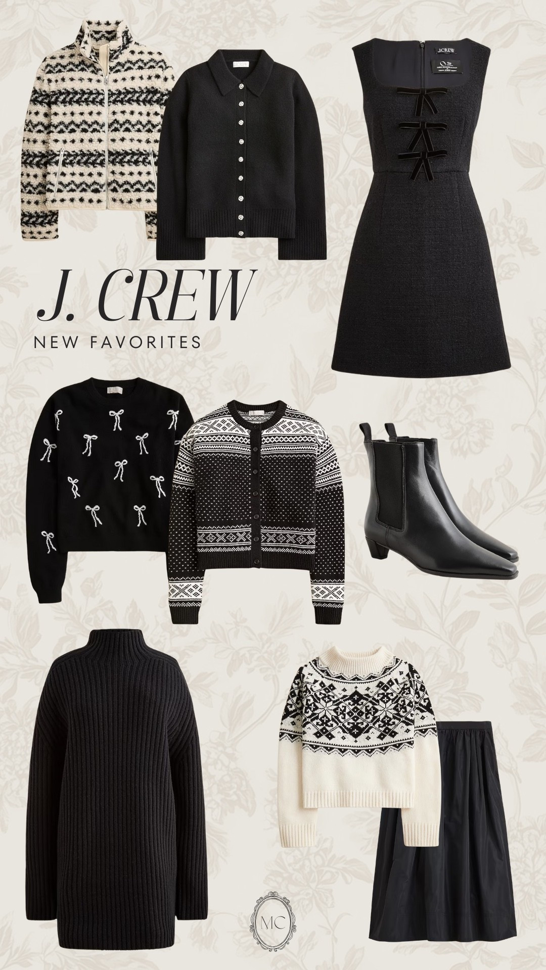 J.Crew new favorites for fall 🍂🖤 Cozy, classic, and effortlessly chic — black and white done right for the season ahead. #LTKStyle #LTKFall #LTKFinds #JcrewStyle #FallFashion #WinterStyle #MonochromeOutfit #BlackAndWhiteEdit #ChicEssentials #ClassicStyle #CozyChic #NeutralWardrobe #WinterWardrobe #TimelessStyle #LTKSeasonalFinds

#LTKStyleTip #LTKGiftGuide #LTKSeasonal
