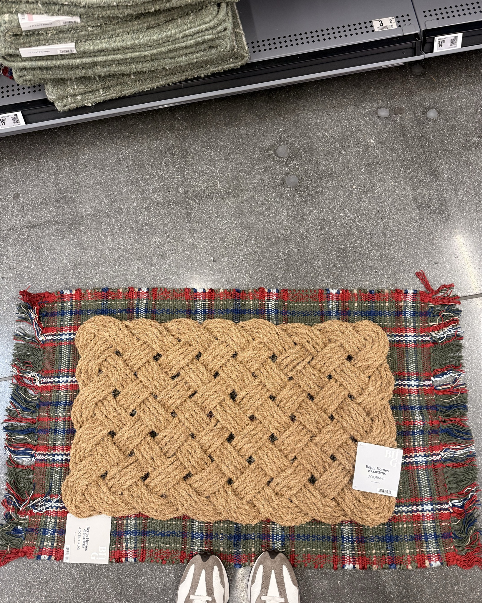 Perfect holiday Rugs for layering and affordable

#LTKSeasonal #LTKHome #LTKHoliday