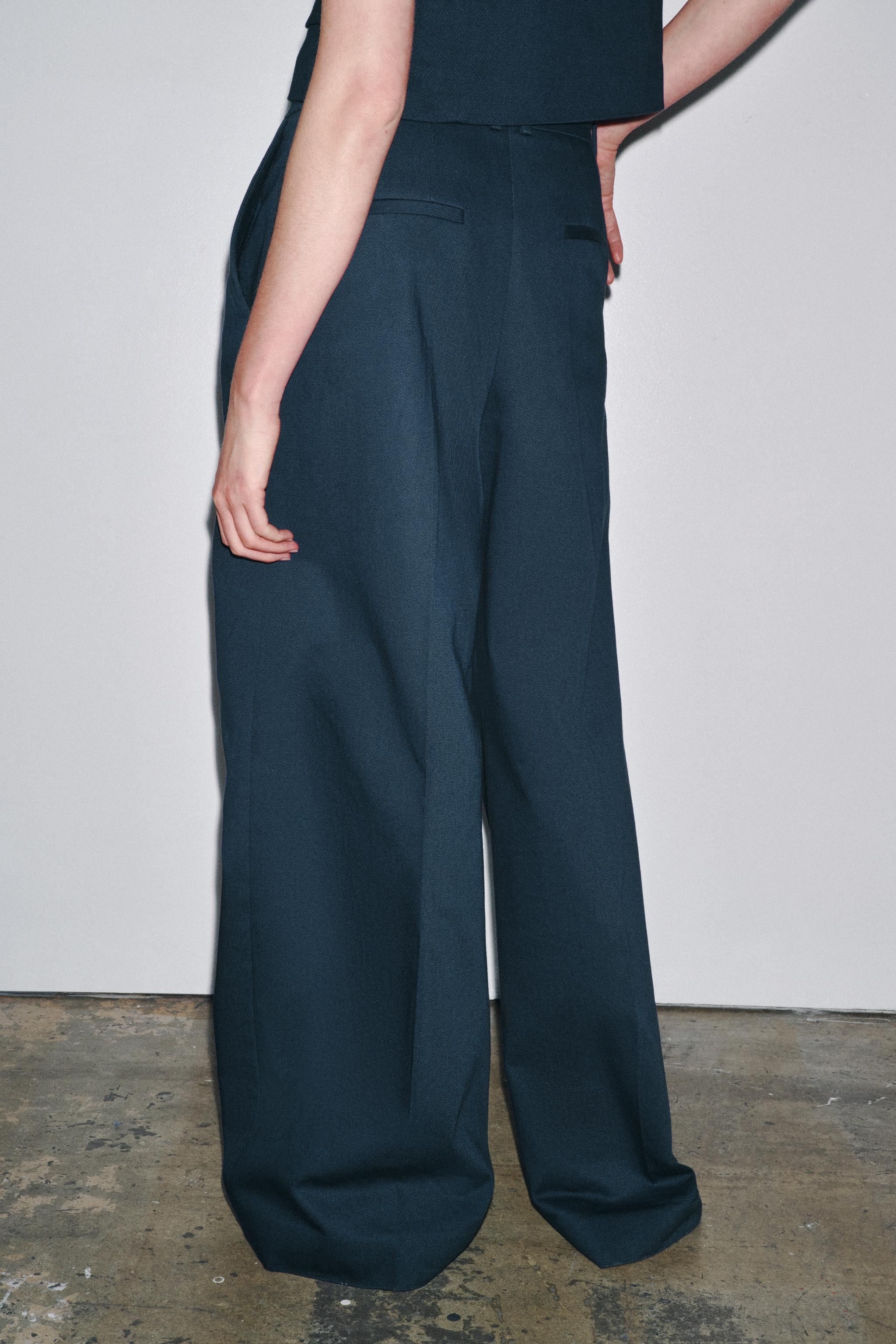 ZW COLLECTION PLEATED TROUSERS | Zara UK