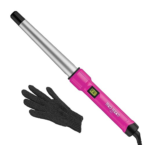 Bed Head Curlipops 1” Tourmaline Ceramic Tapered Styling Iron | Clamp-Free Tapered Curling Wand | for Curls and Waves (1 Inch) | Amazon (US)