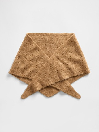 Pointelle Triangle Scarf | Gap (US)