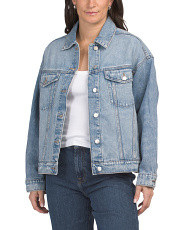 The Oversized Denim Jacket | Designer Clothing | Marshalls | Marshalls