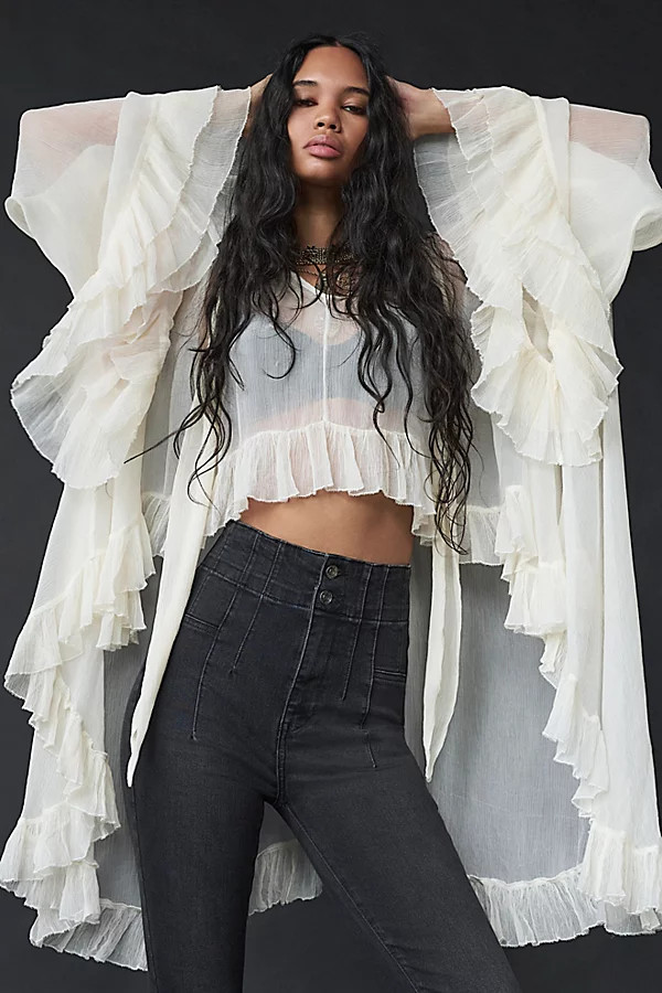 Full Sleeve Frill Top | Free People (Global - UK&FR Excluded)