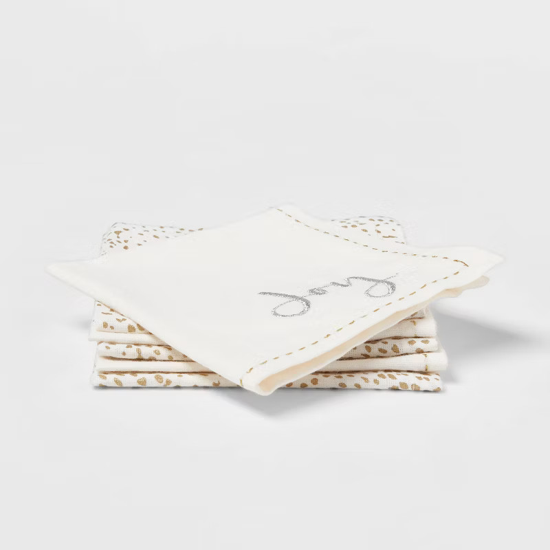 6pk Cotton Luxe Cocktail Napkins - Threshold™ | Target