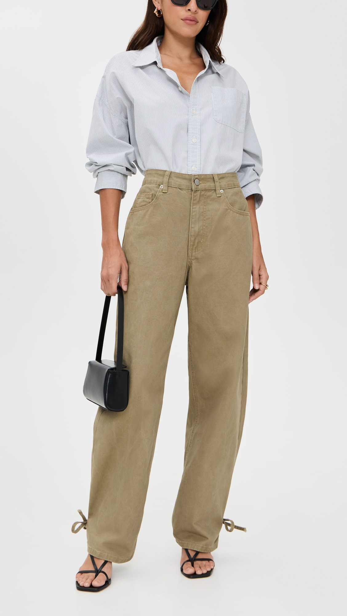 Marnie Khaki Denim Jeans | Shopbop