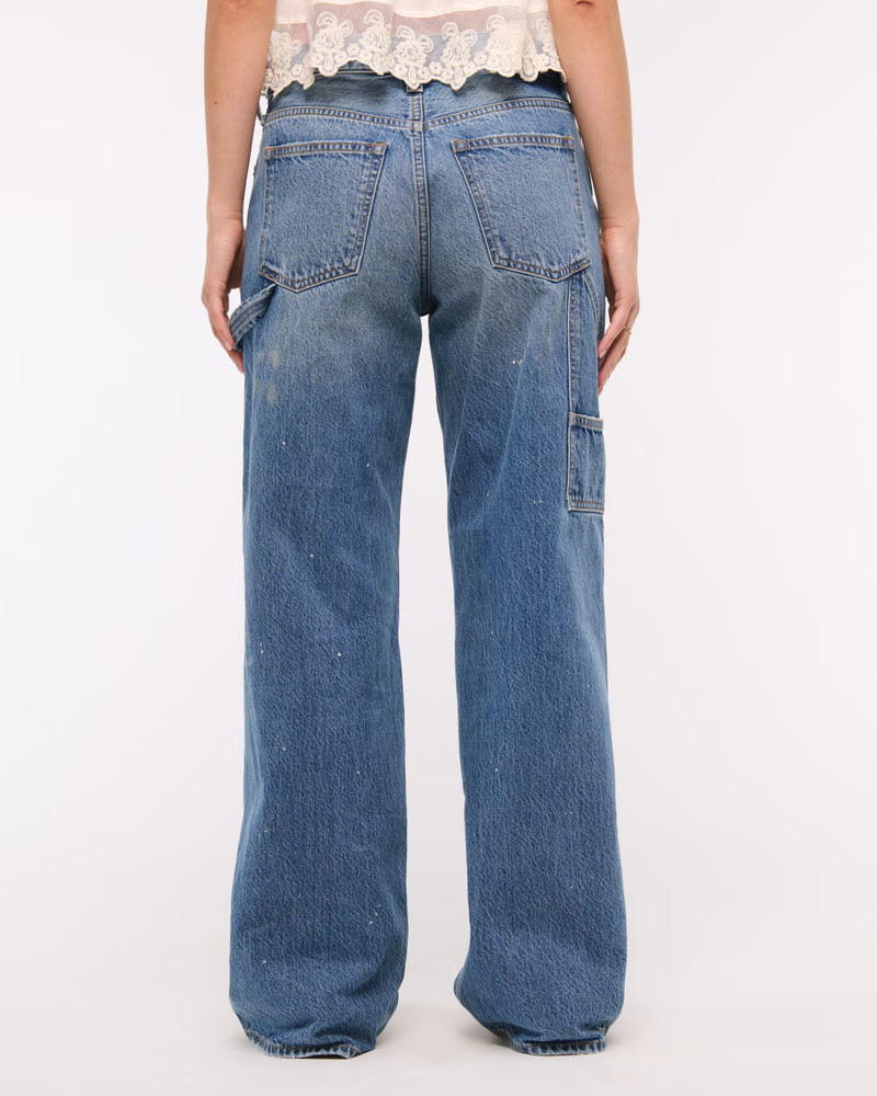 Women's Low Rise Ultra Loose Jean | Women's Bottoms | Abercrombie.com | Abercrombie & Fitch (US)