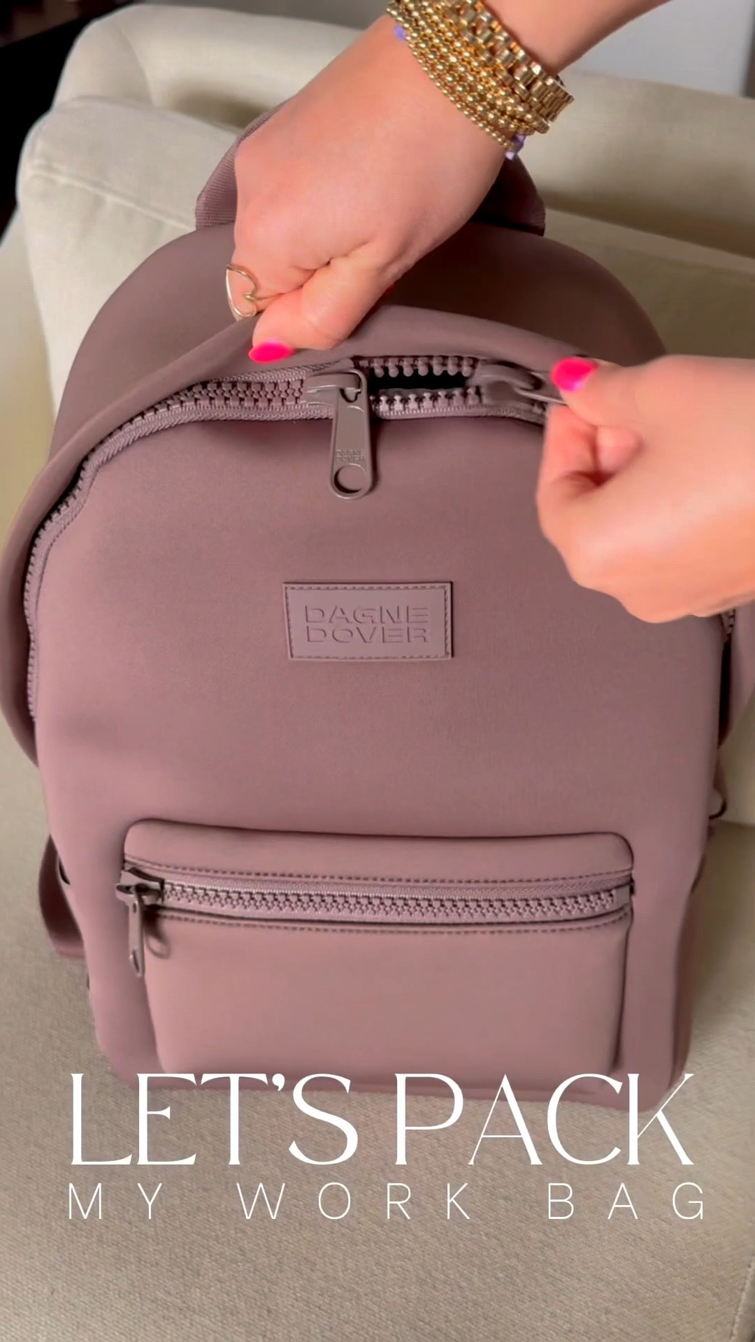 Let’s pack my work bag!! These Dagne Dover Dakota backpacks have gone viral for a reason!!! They’re THAT GOOD!!! The design and storage pockets are so well thought out. Obviously it’s also got a very high end vibe and aesthetic, but truly, the functionality of this travel bag is UNMATCHED!!! We own it in several different colors! It comes with us on every single trip, and I’m not even exaggerating. This is the medium but it comes in both a larger and smaller size! HIGHLY, HIGHLY RECOMMEND! 

#LTKTravel #LTKgrwm #LTKWorkwear