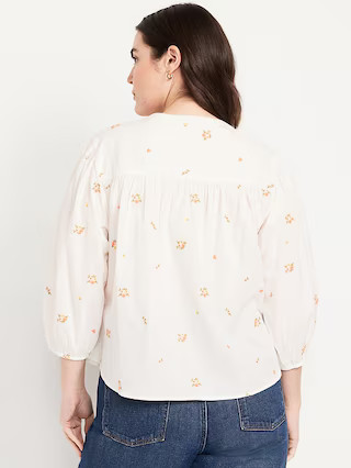 Button-Down Floral Shirt | Old Navy (US)