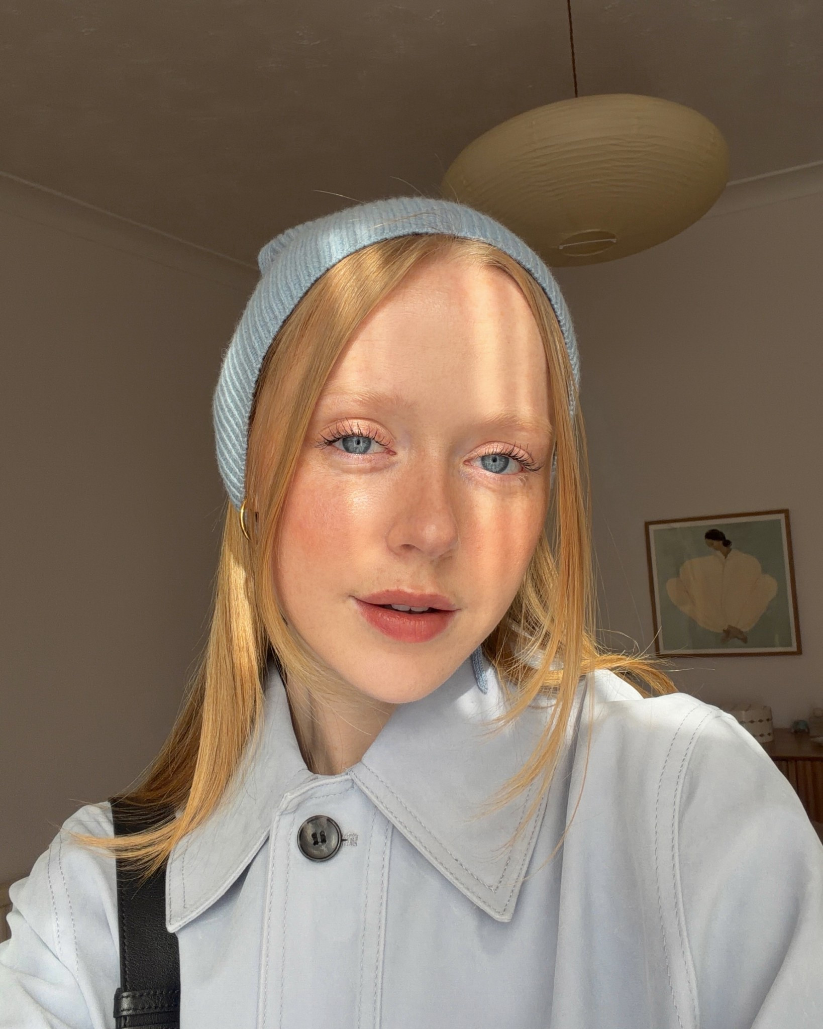 Blue Jacket, Hair Bandana, Spring Styling 

#LTKeurope #LTKspring #LTKuk