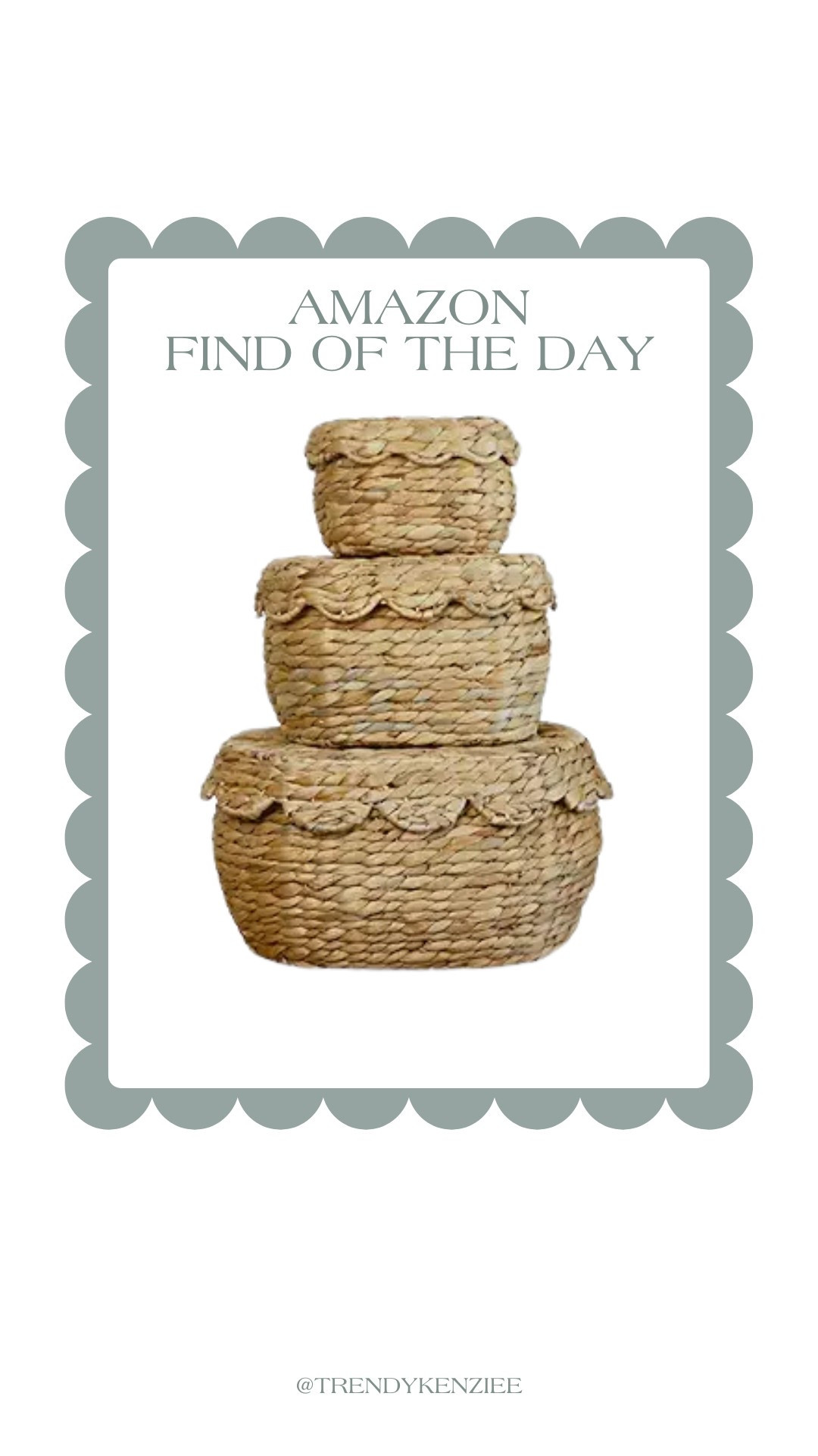 amazon scalloped bins / amazon storage bins / nursery storage / nursery organization 



#LTKBaby #LTKBump #LTKHome