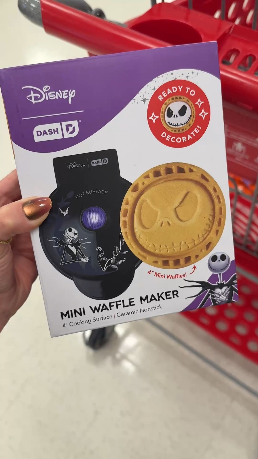 NEW skellington waffle maker 🧇

#LTKfoodie #LTKHome #LTKKids