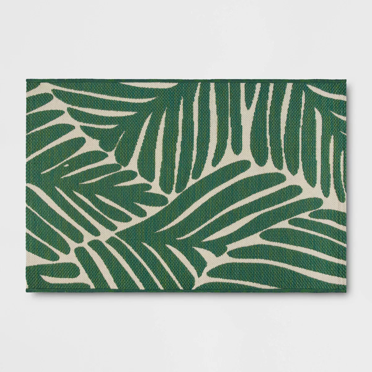 2'x3' Palms Outdoor Area Rug Green - Threshold™ | Target