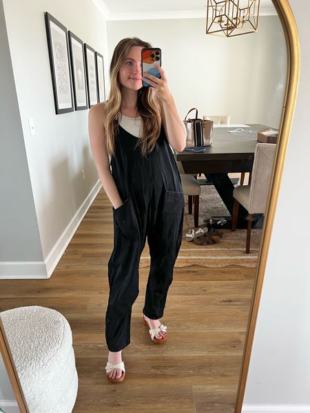 Summer staple piece for any pregnant mamas! This jumpsuit has SO much room for bump growth and is a lightweight material. It will also layer well in the fall/winter! Definitely an Amazon free people dupe win! 

Free people dupe, free people doop, amazon doop, amazon dupes, jumpsuit, summer outfit, bump fashion, bump style, pregnant fashion, pregnancy outfits, summer style, summer fashion, casual outfit, travel day outfit, ootd, what I wore, amazon favorites, amazon finds, best of amazon, found it on amazon, beach outfit, beach fashion, resort wear
#resortwear #bumpfashion #amazonfashion #casualoutfit

#LTKstyletip #LTKSeasonal #LTKtravel