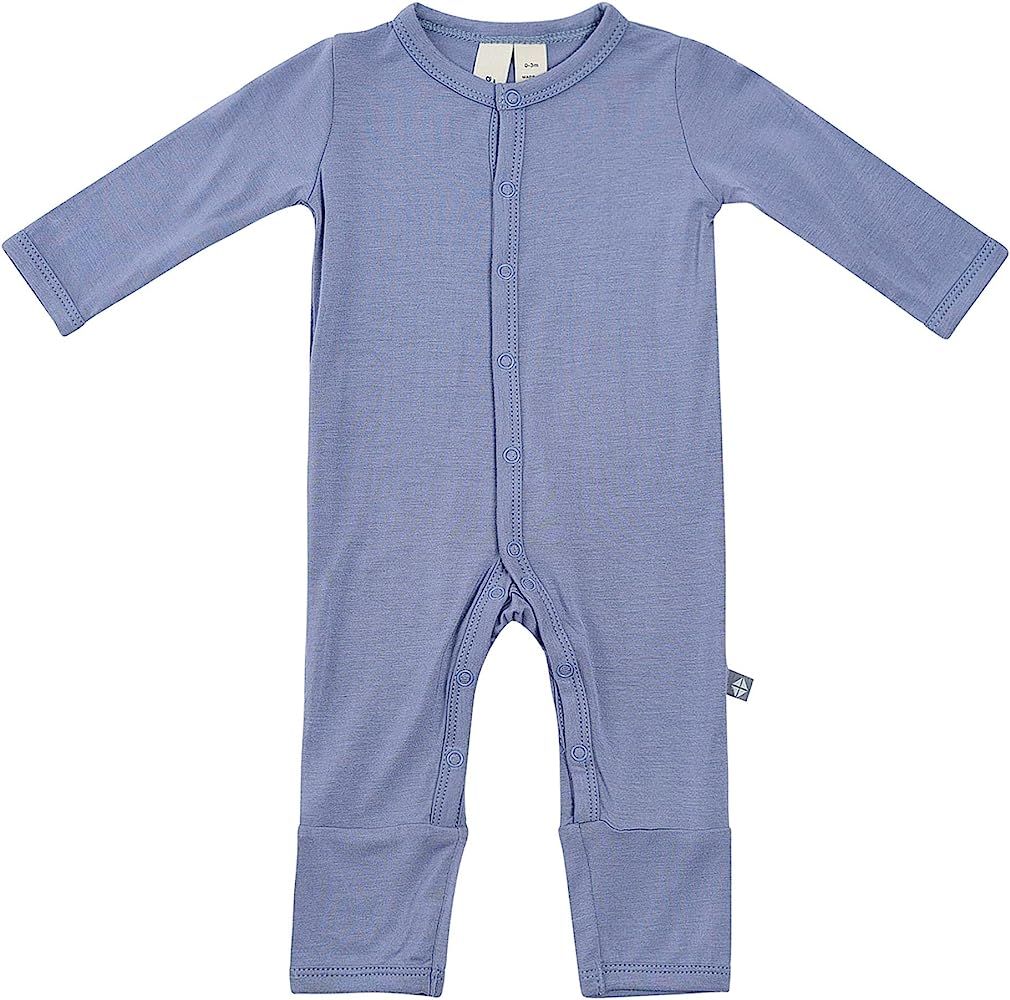 KYTE BABY Unisex Soft Bamboo Rayon Rompers, Snap Closure, 0-24 Months | Amazon (US)