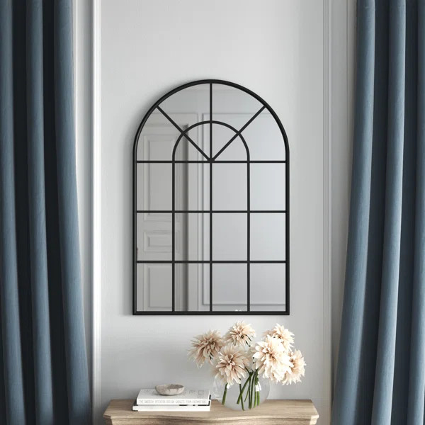 Charli Metal Flat Wall Mirror | Wayfair North America
