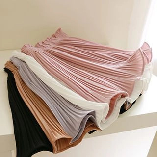 Pleated Mini Skirt | YesStyle (US)