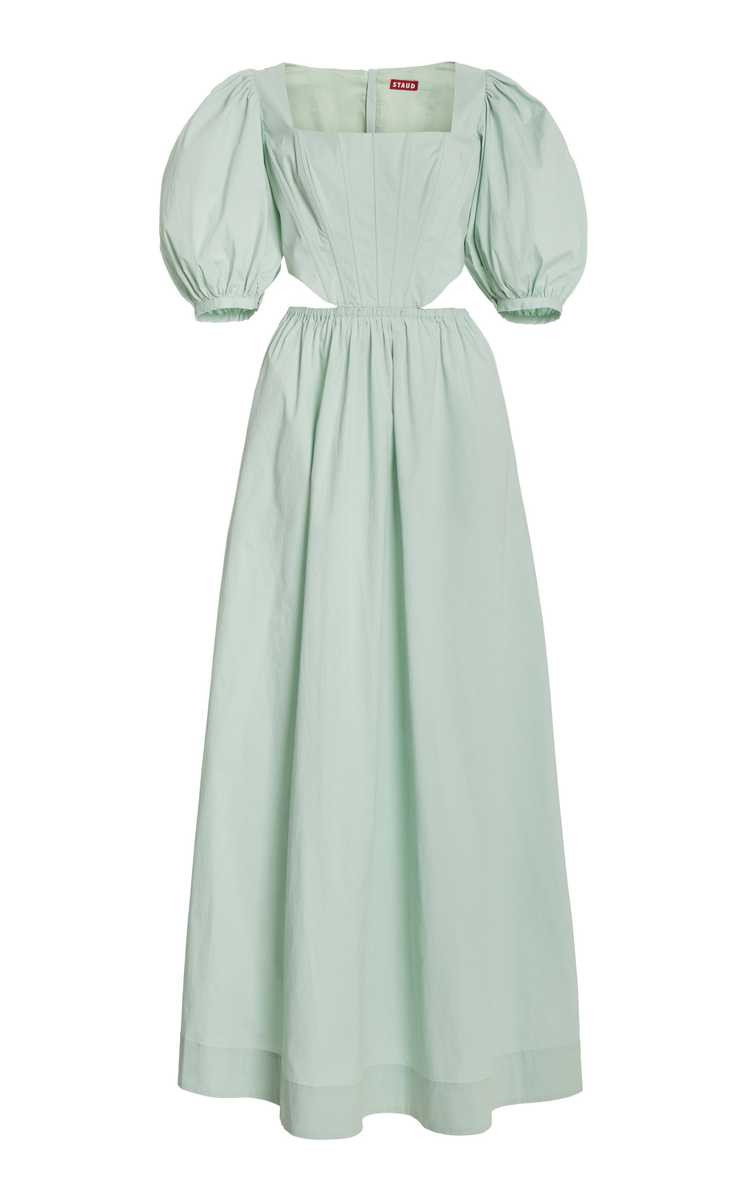 Astro Puff-Sleeve Cutout Maxi Dress | Moda Operandi (Global)