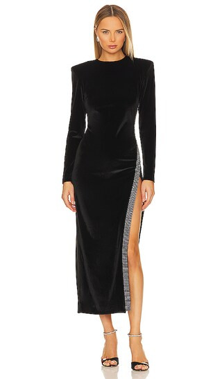 NONchalant Label Maxine Dress in Black. - size XL | Revolve Clothing (Global)