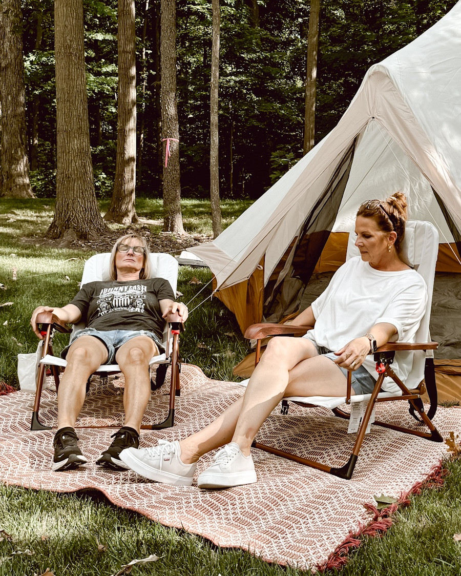 This 5x7 outdoor area rug from Walmart is great quality. The brick red fringe makes it an excellent choice for your Fourth of July camping areas. The woven texture is stunning. It features muted oranges, beige, and brick red colorations. 

#LTKFindsUnder50 #LTKSeasonal #LTKHome