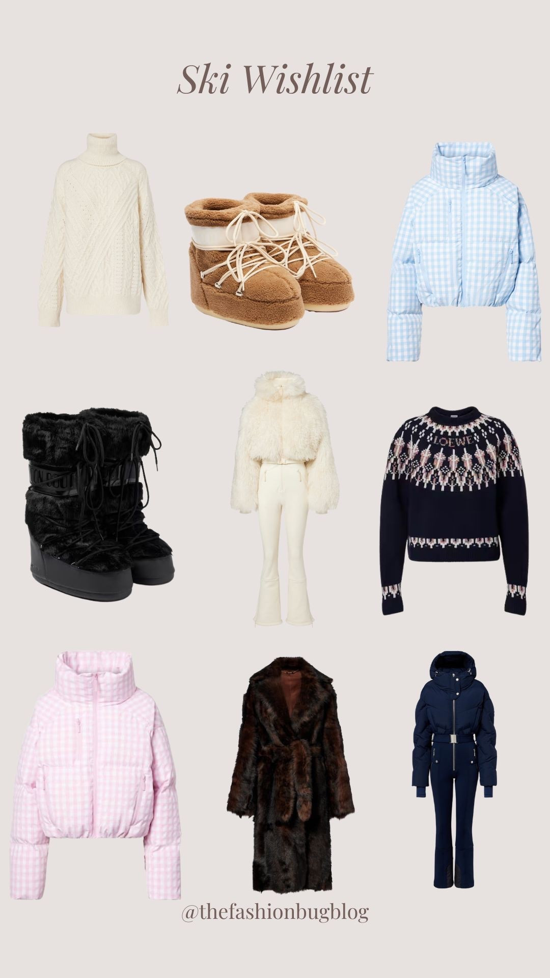 MyTheresa ski wishlist 