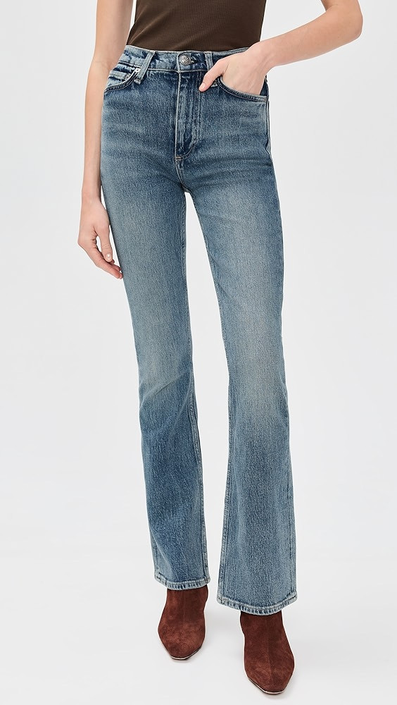 Peyton High Rise Full Length Bootcut Jeans | Shopbop