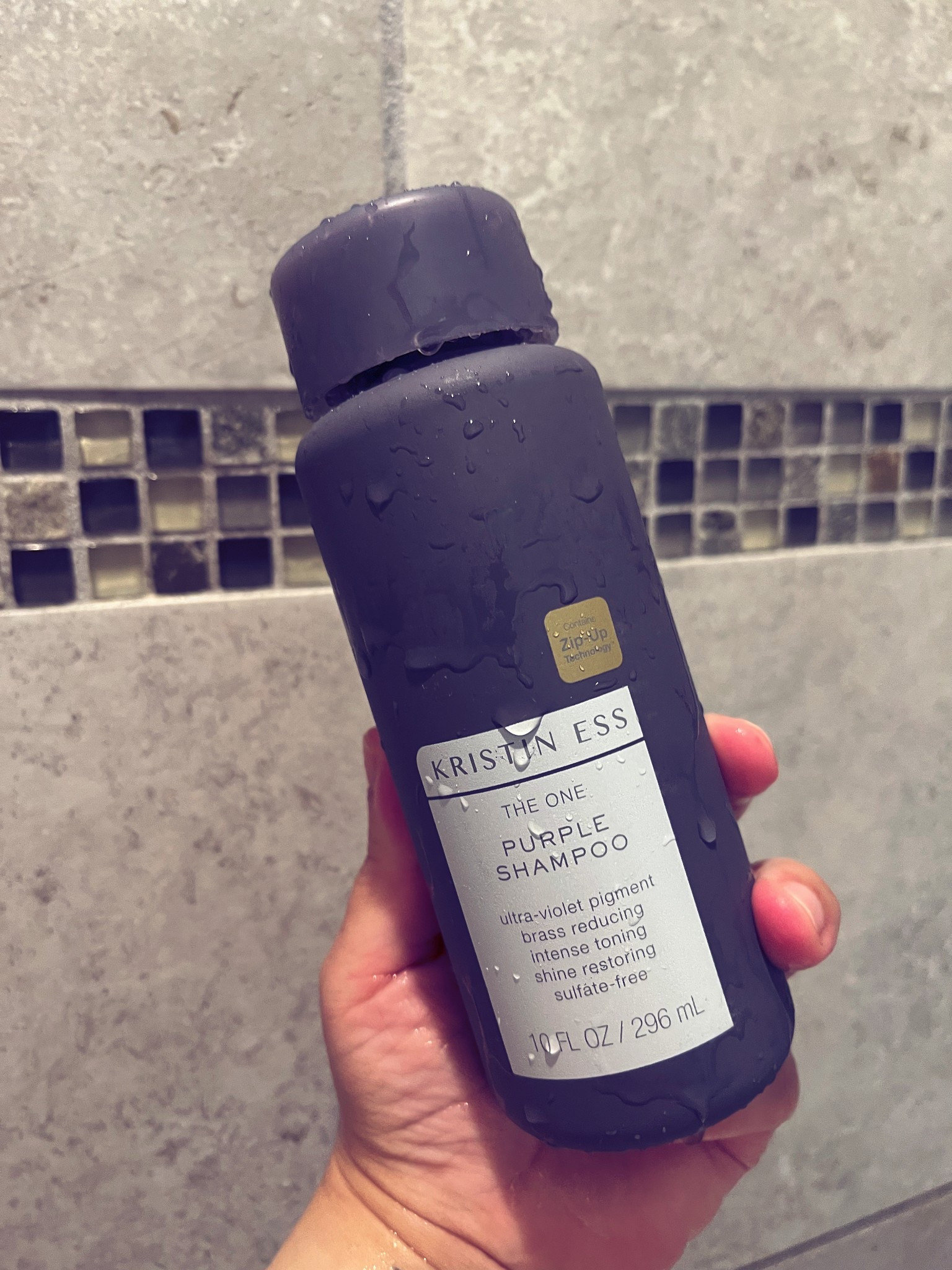Keeping my highlights bright, not brassy ✨ My secret weapon? 

Maintaining cool-toned highlights means having the right products on hand—Kristin Ess Purple Shampoo! It's affordable, effective, and keeps my hair looking salon-fresh for longer. Definitely a staple in my hair routine!

#LTKBeauty #LTKStyleTip #LTKOver40