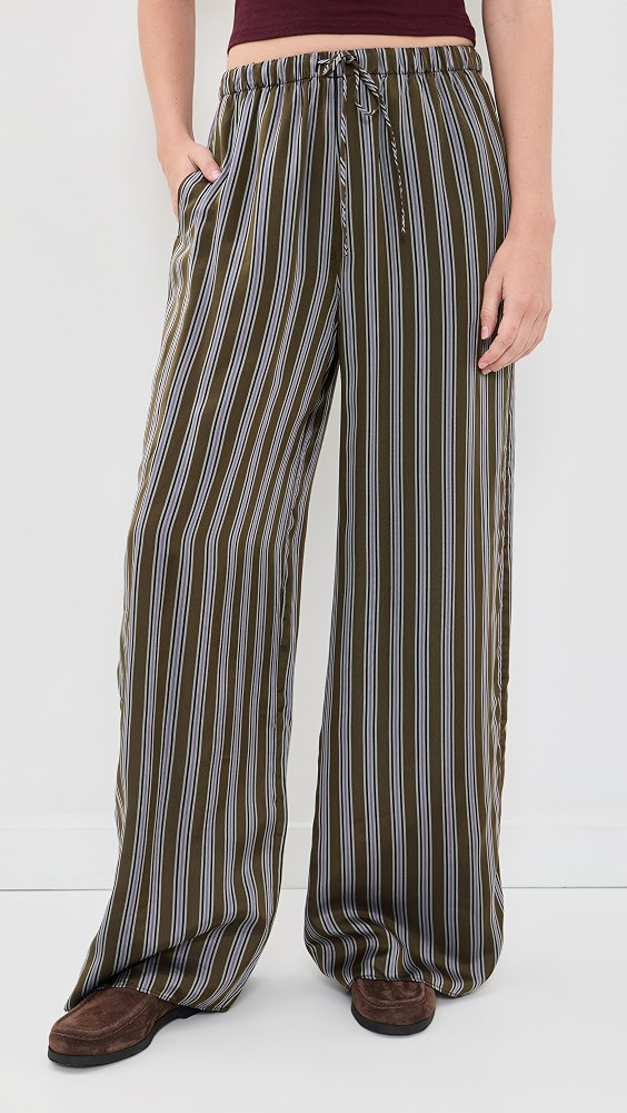Jenni Kayne Skye Bronze Stripe Pants | Shopbop | Shopbop