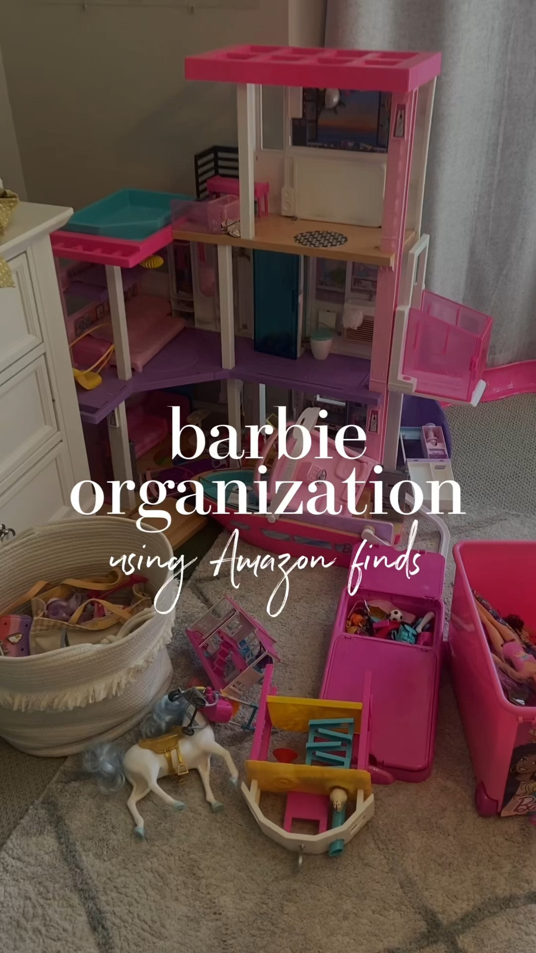 Barbie storage from Amazon 

#LTKHome #LTKKids