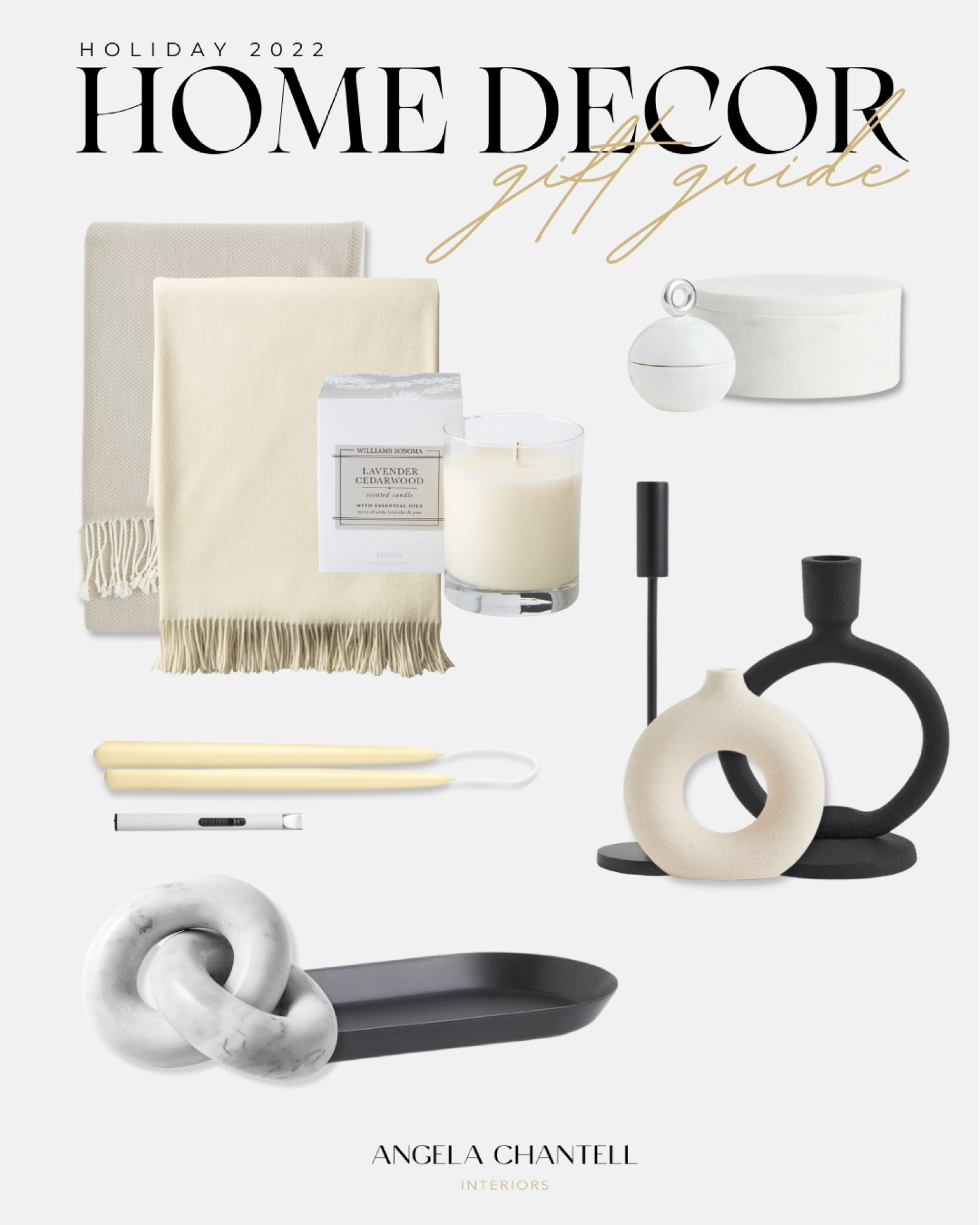 Chic, modern home decor we’re loving. Gift the gift of gorgeous home decor✨ 

#LTKhome #LTKGiftGuide #LTKunder100