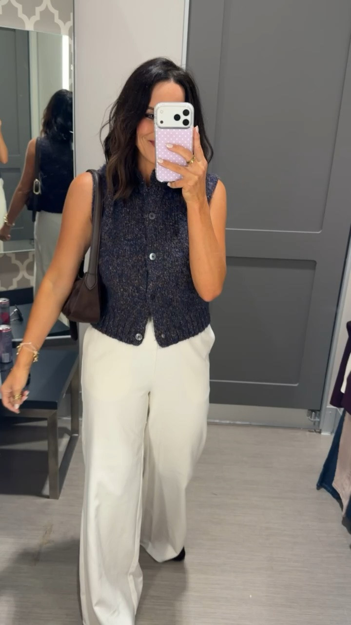 Target absolutely understood This knit vest is giving J.Crew meets luxury without the J.Crew price tag🙌🏻

Size xs

@Target 

#targetfinds #targetfashion #targetstyle #targetfashionfinds #fallfashion #falloutfits #jcrewstyle #quietluxury #affordablefashion #lookforless #designerlookforless #targetmusthaves

#LTKootd