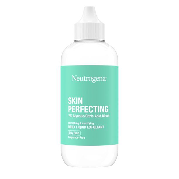 Neutrogena Skin Perfecting Oily Skin Liquid Facial Exfoliant, 4 fl. oz | Walmart (US)