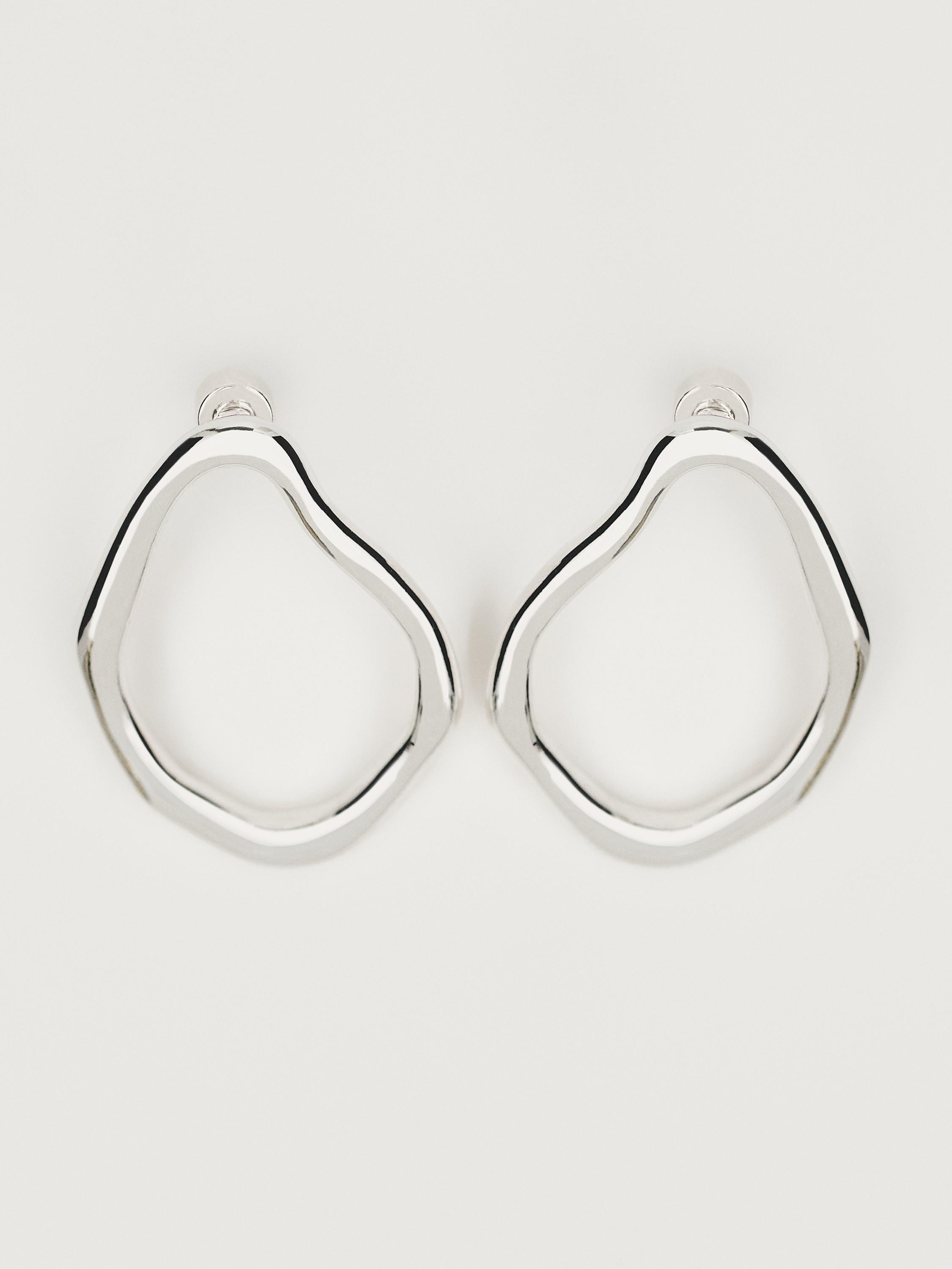 Lightweight asymmetric earrings | Massimo Dutti US