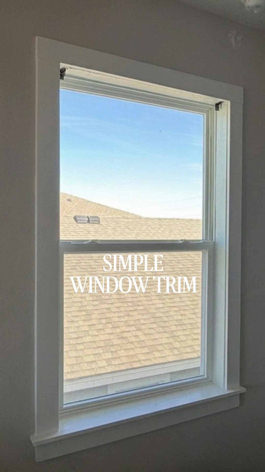 Builder-grade windows don’t have to stay builder-grade. 🙌

Adding simple window trim completely transformed the look of my home and made my windows feel custom without the custom price tag.

I’ve linked all of the tools and materials I used so you can recreate this project in your own home. Save this post for later and shop everything here!

#LTKHome