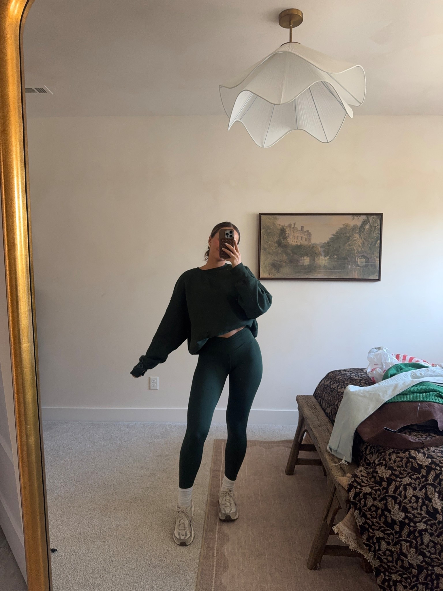 Wearing size S in the leggings & tank top & M in the sweatshirt!

#LTKFindsUnder50 #LTKActive #LTKfitnessgoals