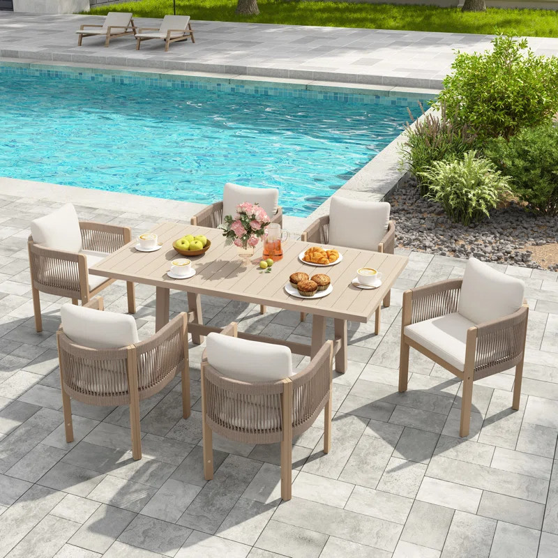 Stop scrolling if you need a patio upgrade 👀 Wayfair sale ends tonight and the outdoor dining finds are TOO good (like actually) #ltkdealsalert #wayfairfinds #patiodining #outdoorfurniture #fallrefresh #homeinspo #decorfinds 

 #LTKSeasonal #LTKHome #LTKSaleAlert