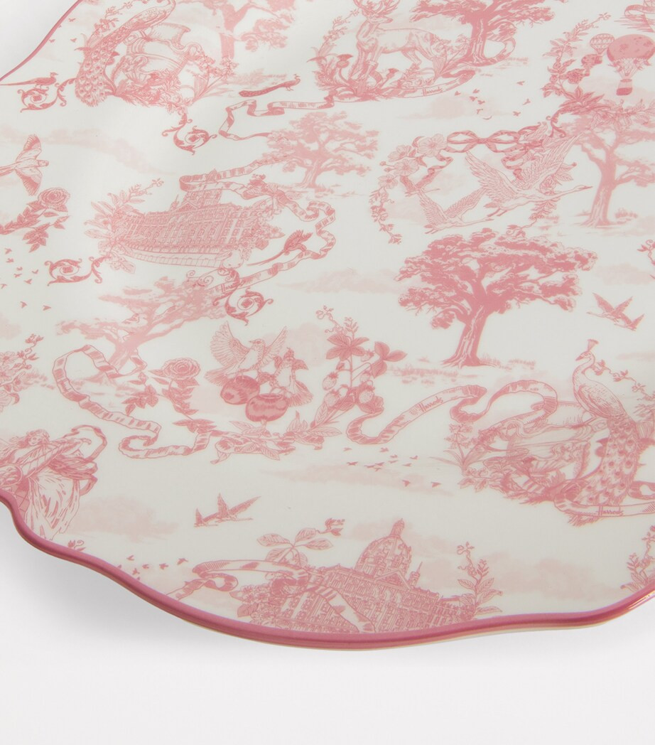 Fine Bone China Toile Dinner Plate (27cm) | Harrods