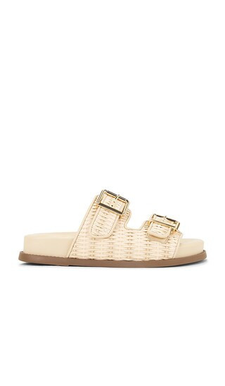 Schutz Naomi Sandal in Neutral. - size 9.5 | Revolve Clothing (Global)