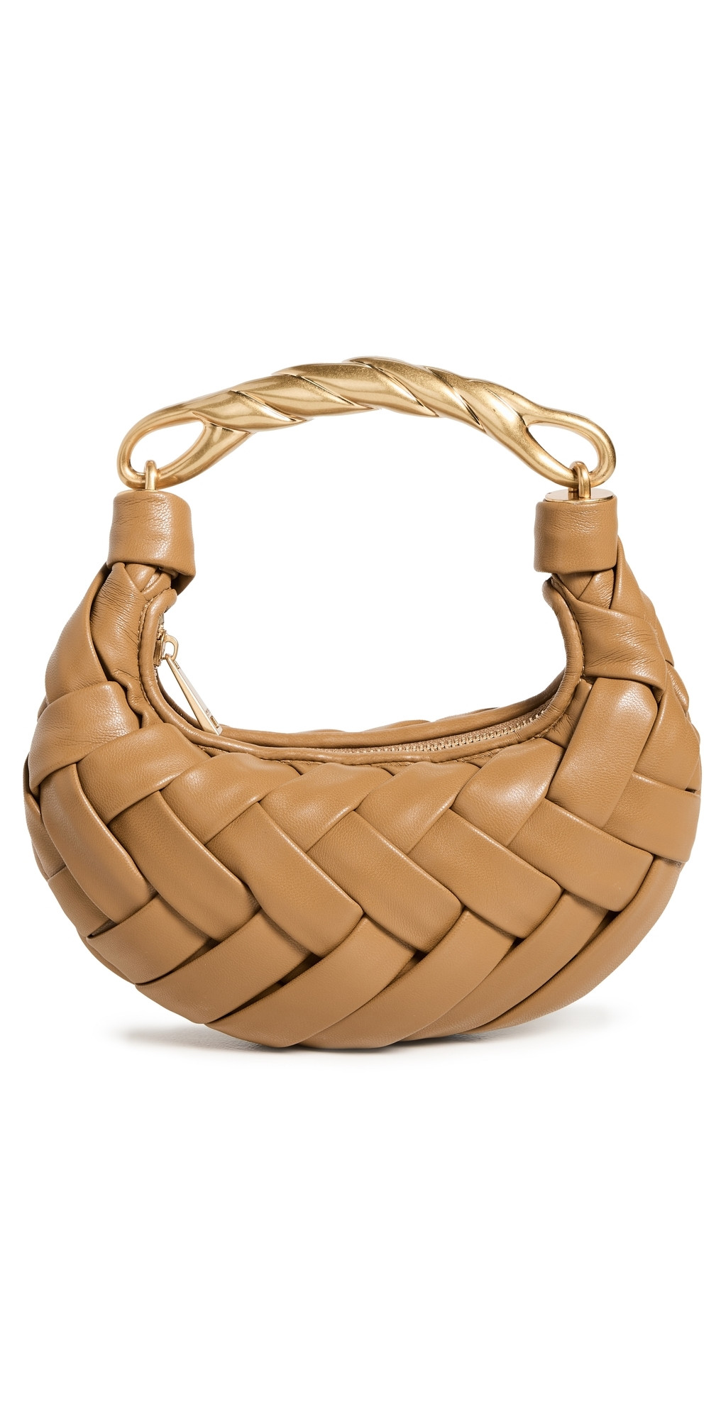 JW PEI Orla Faux Leather Weave Handbag Brown One Size | Shopbop