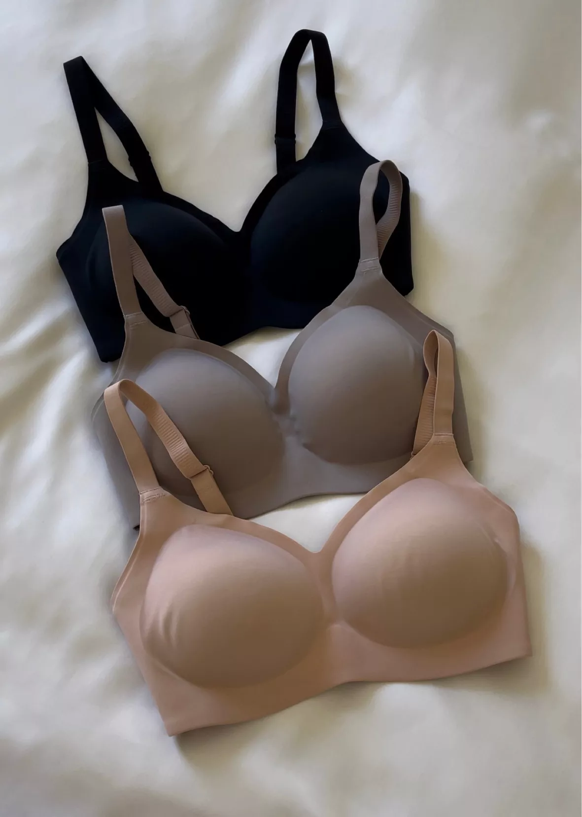 COMFELIE Wireless Bra Seamless Bra, Born for Her 2.0 Basic Buttery Smooth  Small 