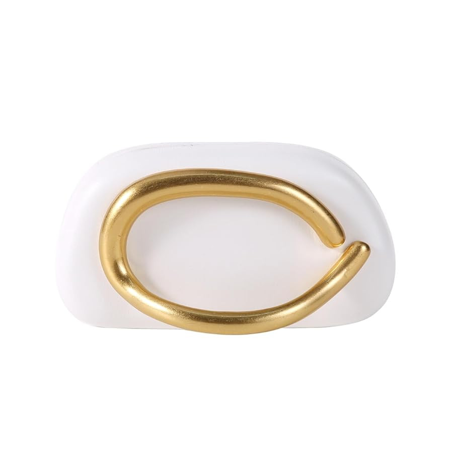 Dreubea Minimalist Gold-Tone Art Deco Clutch Bag – Elegant Metallic Accent Evening Handbag Purs... | Amazon (US)