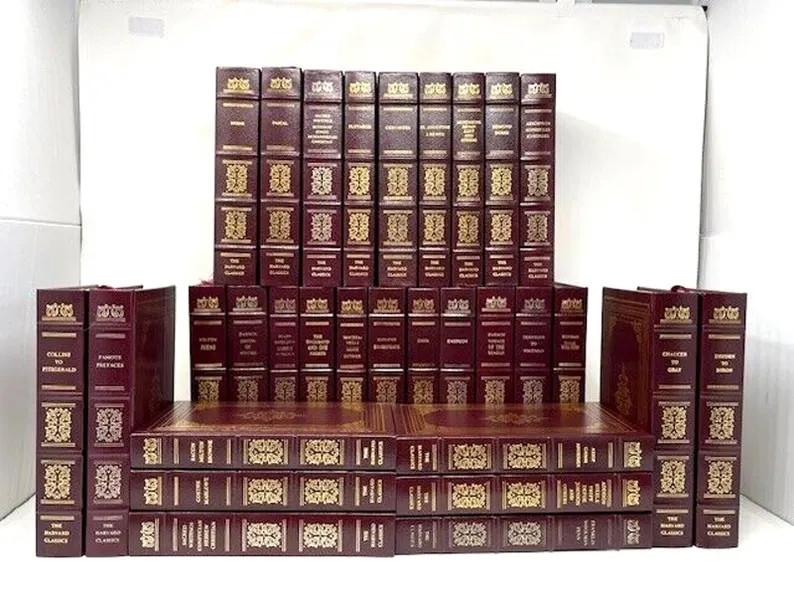 The Harvard Classics Set of 30 HC Books Grolier 1980s - Etsy | Etsy (US)