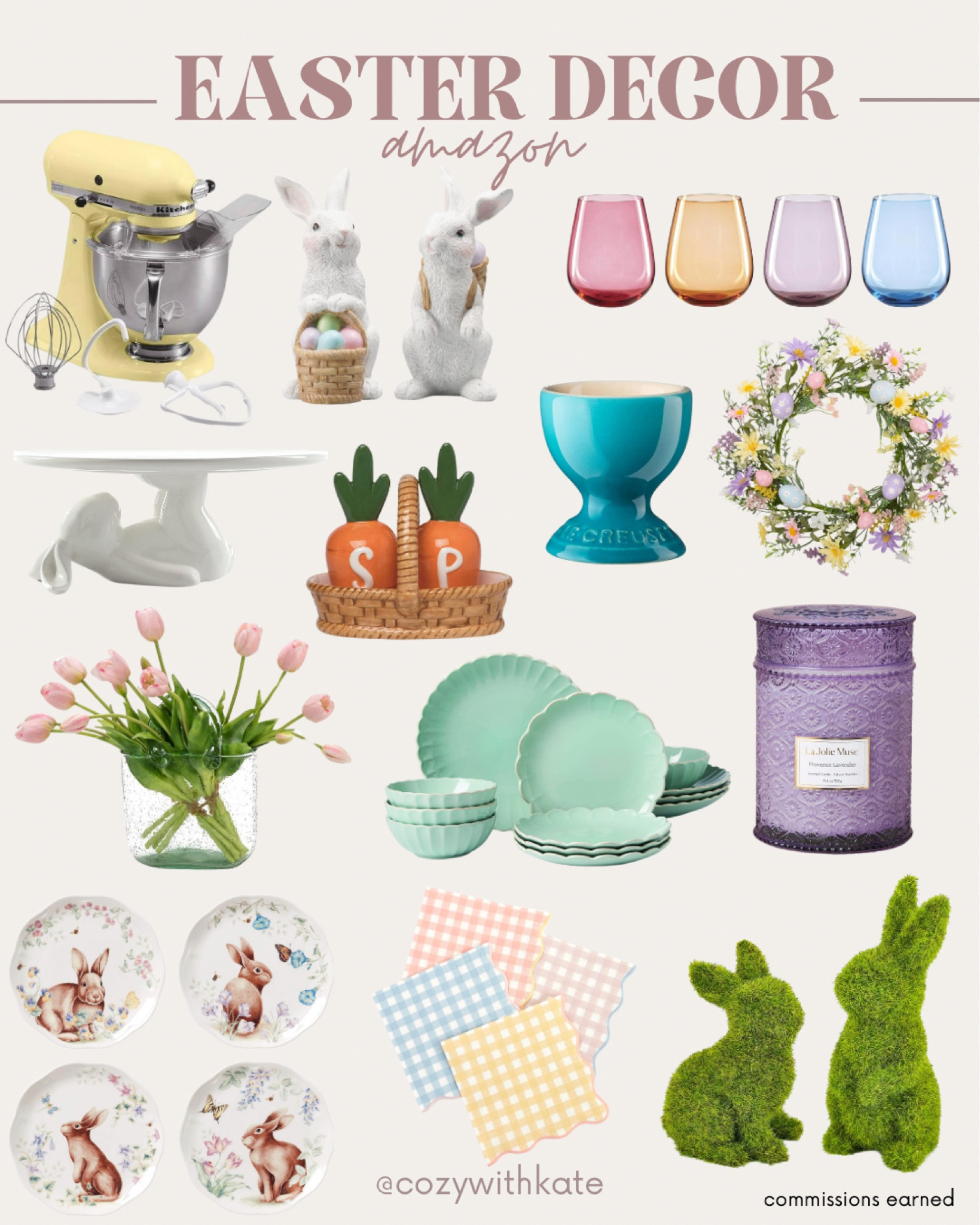 Amazon Easter home decor! 

Candle | tulips | plates | mixed | wreath | egg | glassware | Easter | 

#LTKhome #LTKstyletip #LTKsalealert