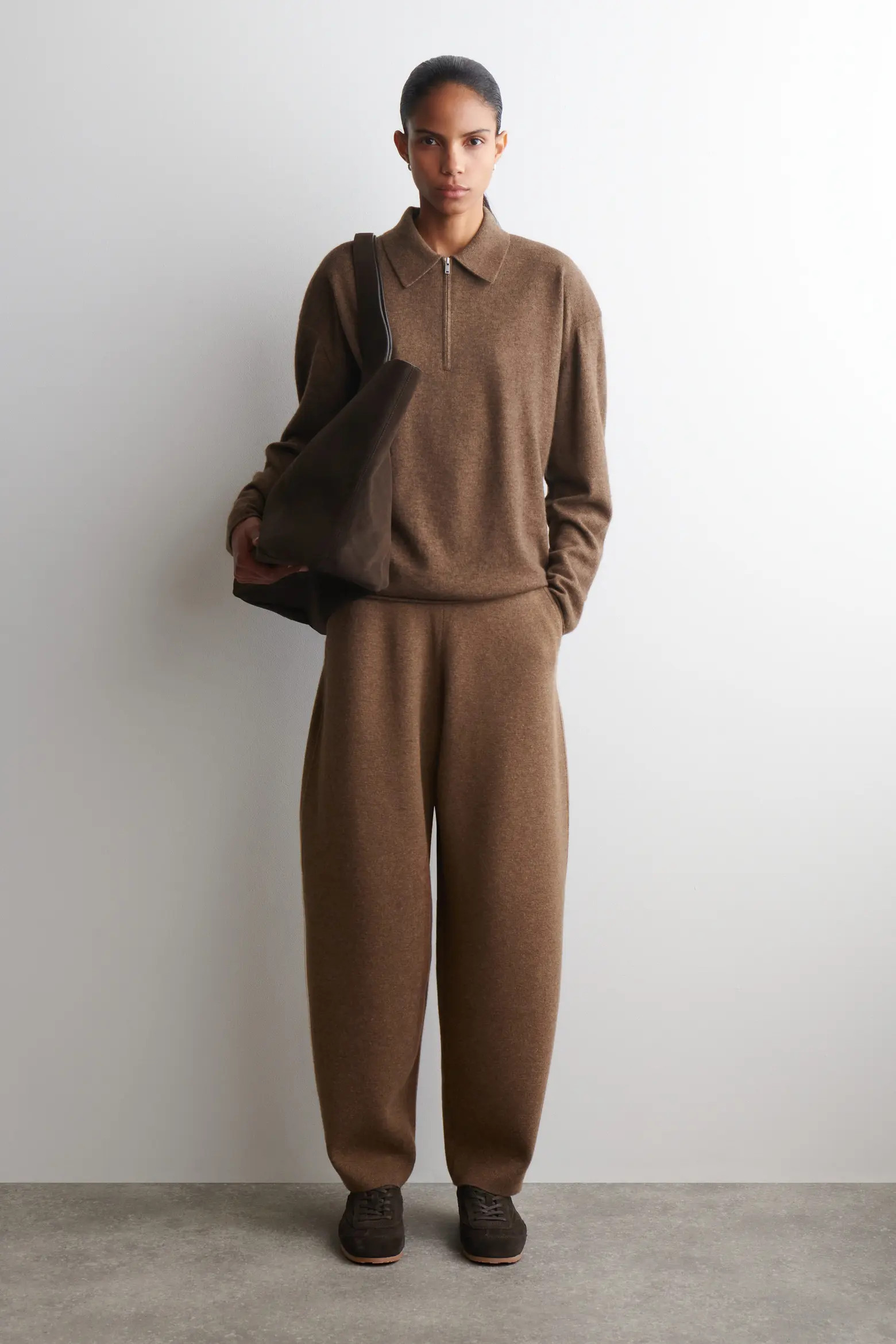 Merino Wool Barrel-Leg Pants (Women) | Nordstrom | Nordstrom