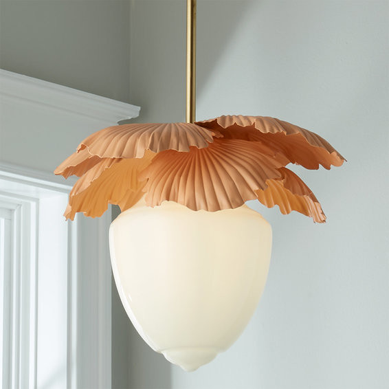 Lotus Flower Convertible Pendant | Shades of Light