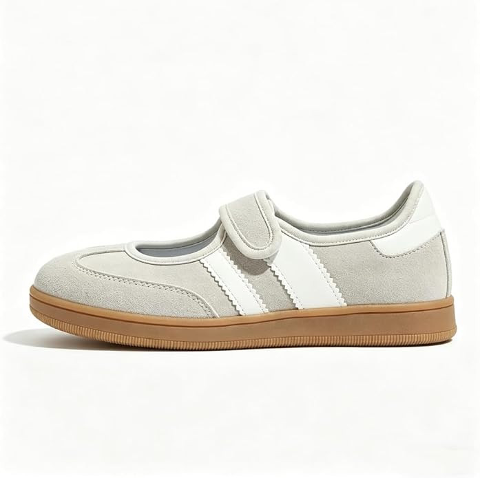 LEYING Women's Thin-Sole Fashion Classic Retro Sneakers -Slip on Thin Sole Flat Loafers -Soft Sol... | Amazon (US)