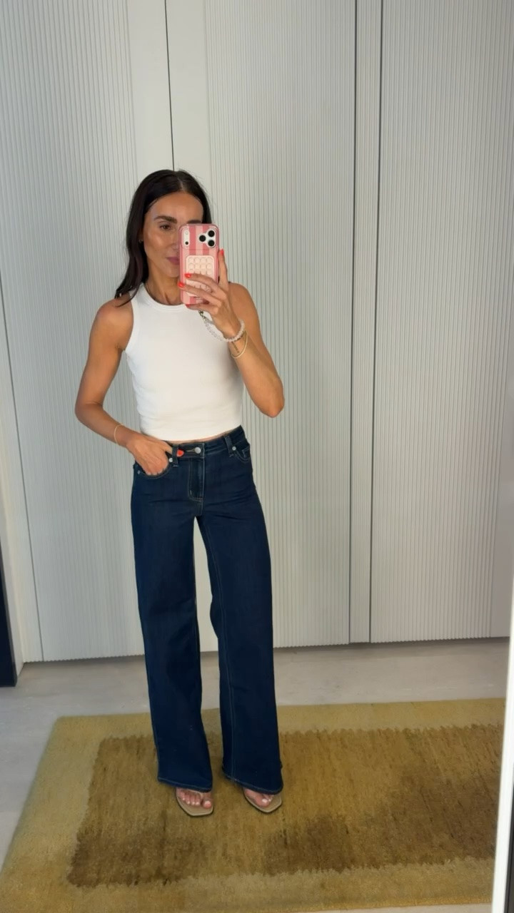 Target jeans, I'm in size 2.

#LTKOver40 #LTKootd