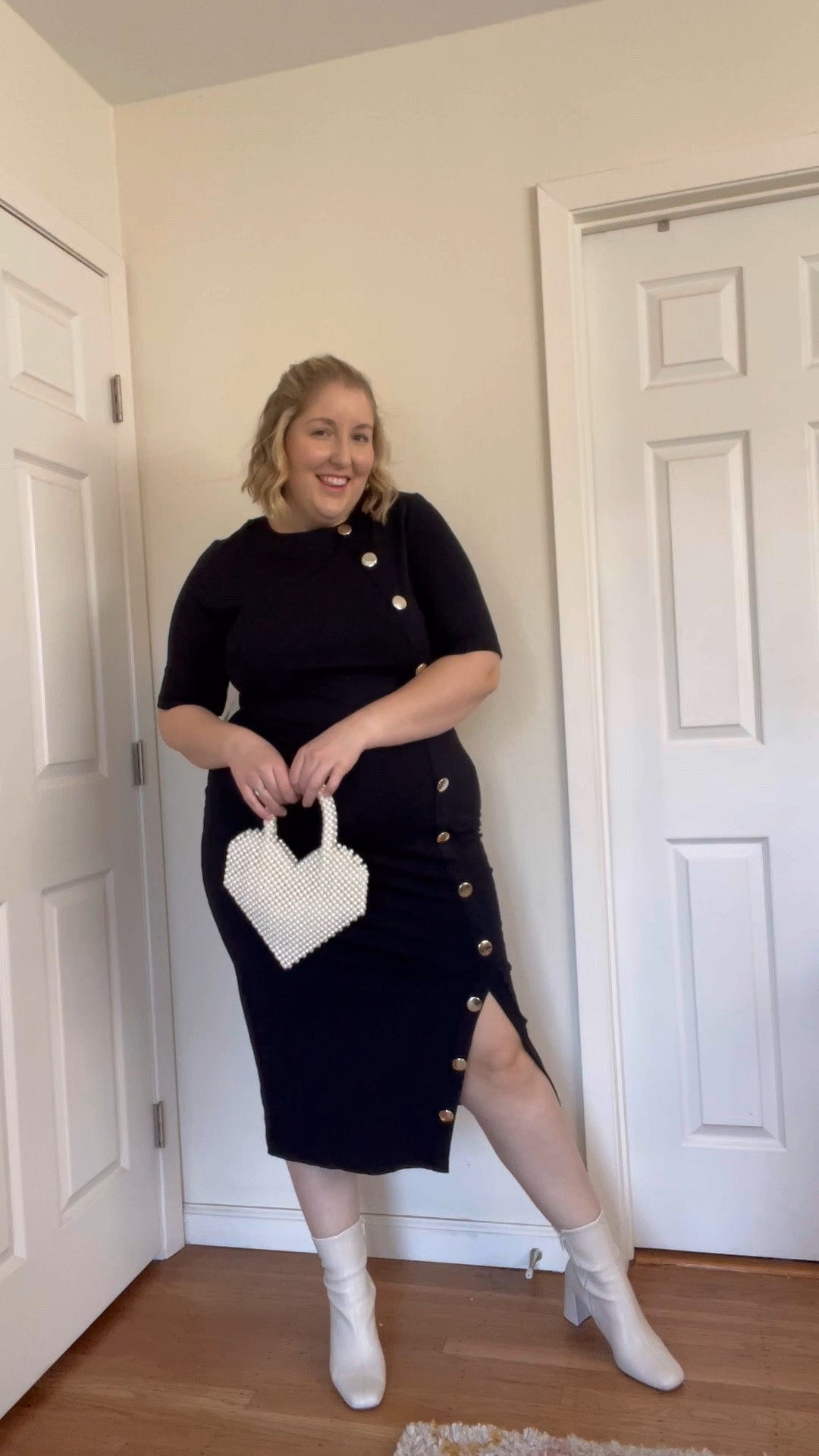 The perfect work to Valentine’s Day date night dress🖤 

Wearing size 16 and it fits like a glove! The little pearl purse is from Target, but looks like it’s sold out so I linked another version! 

#LTKSeasonal #LTKplussize #LTKstyletip