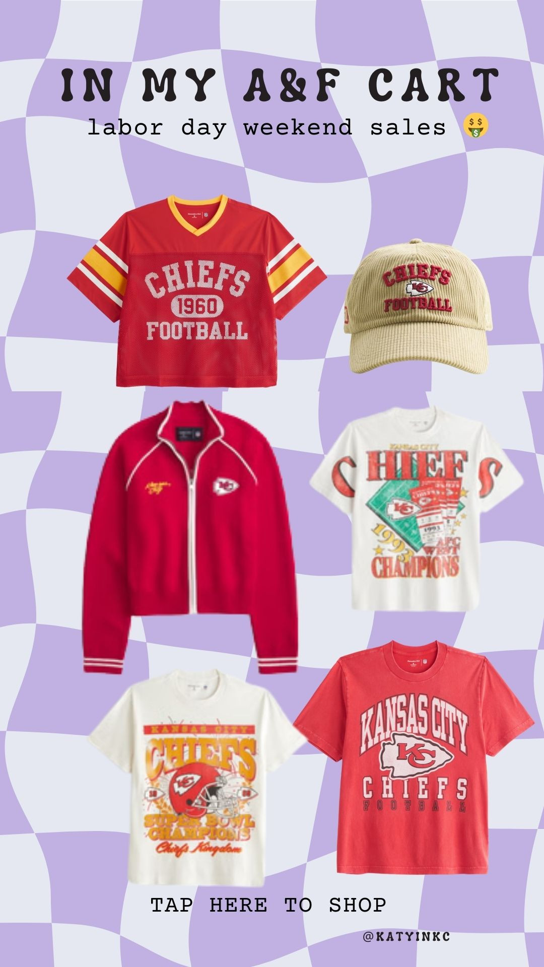 Chiefs fans, this is your sign 🏈❤️ Abercrombie’s NFL collection is on sale for Labor Day! Linking my fave GameDayFits on LTK so you can rep KC in style 🙌 #GameDayFits #ChiefsKingdom #AbercrombieNFL #LaborDaySales #LTKSale #FallStyle 

 #LTKSeasonal #LTKActive #LTKSaleAlert