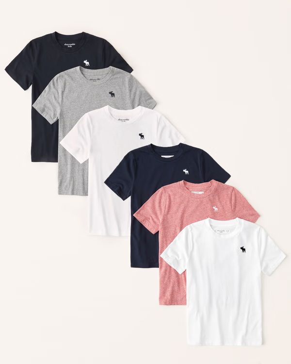 6-pack icon crew tee | Abercrombie & Fitch (US)